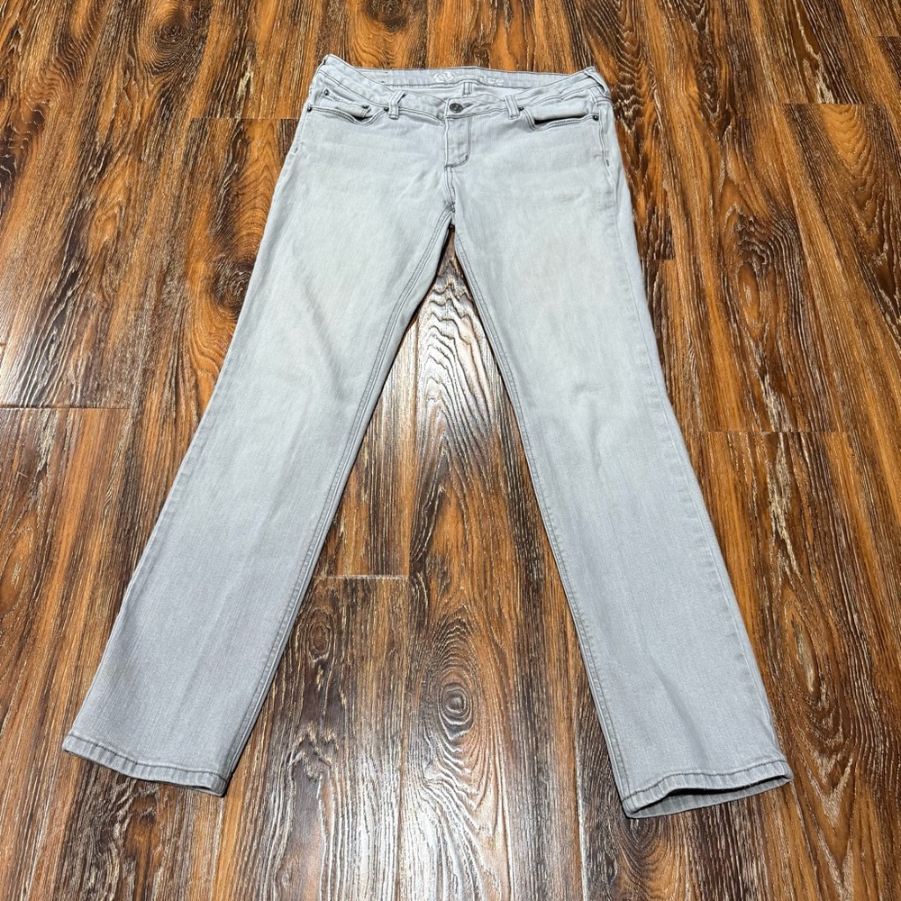 Bullhead Size 11 Womens Gray Skinny Jeans Vintage Y2K Style Venice Stretch 32X30 - Picture 2 of 9